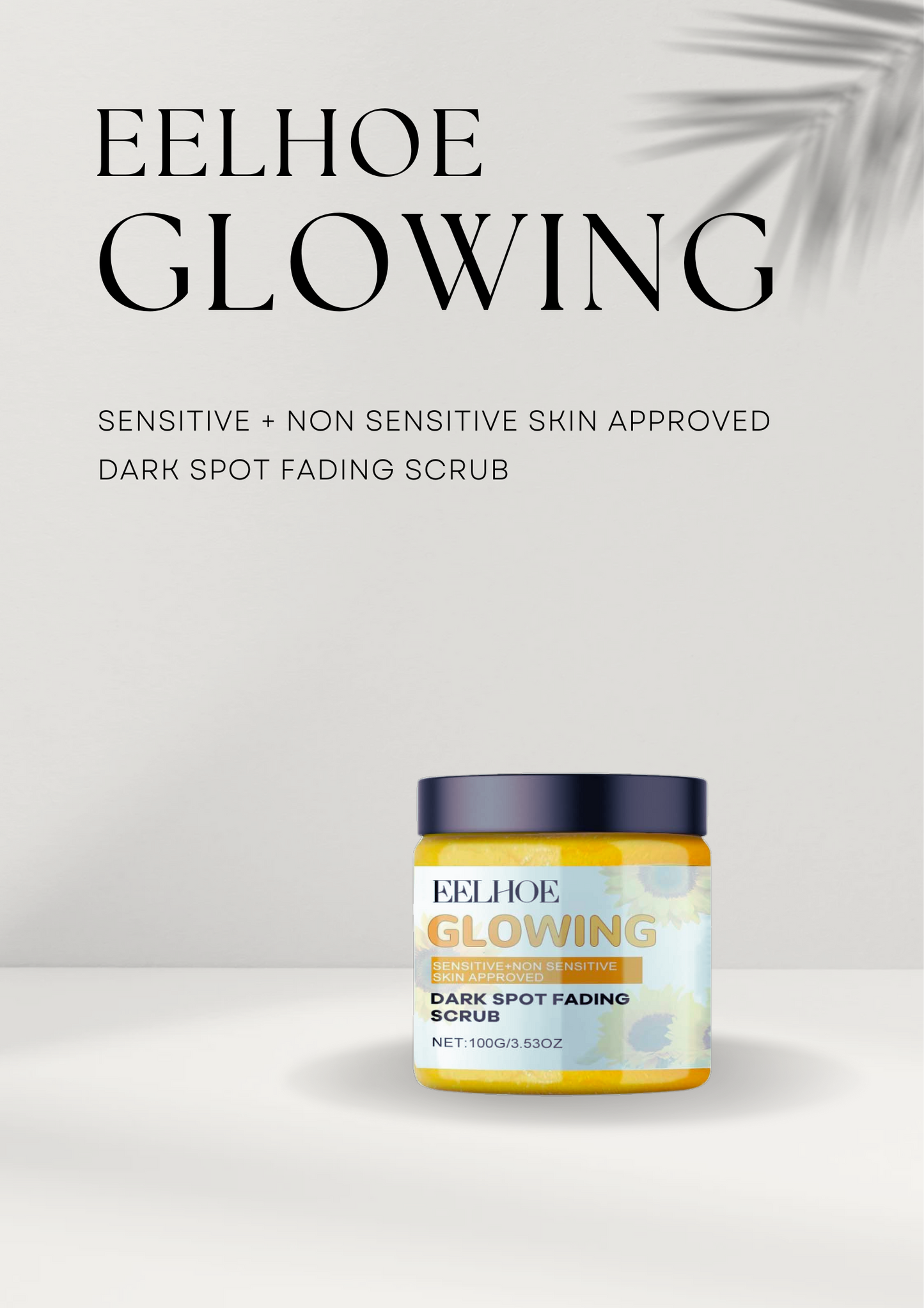 EELHOE Turmeric Scrub – Deep Cleansing for Radiant Skin.