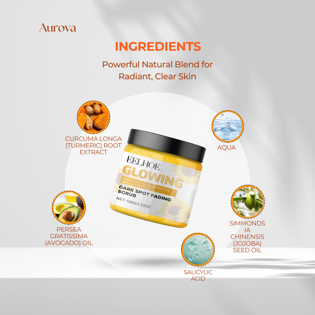EELHOE Turmeric Scrub – Deep Cleansing for Radiant Skin.